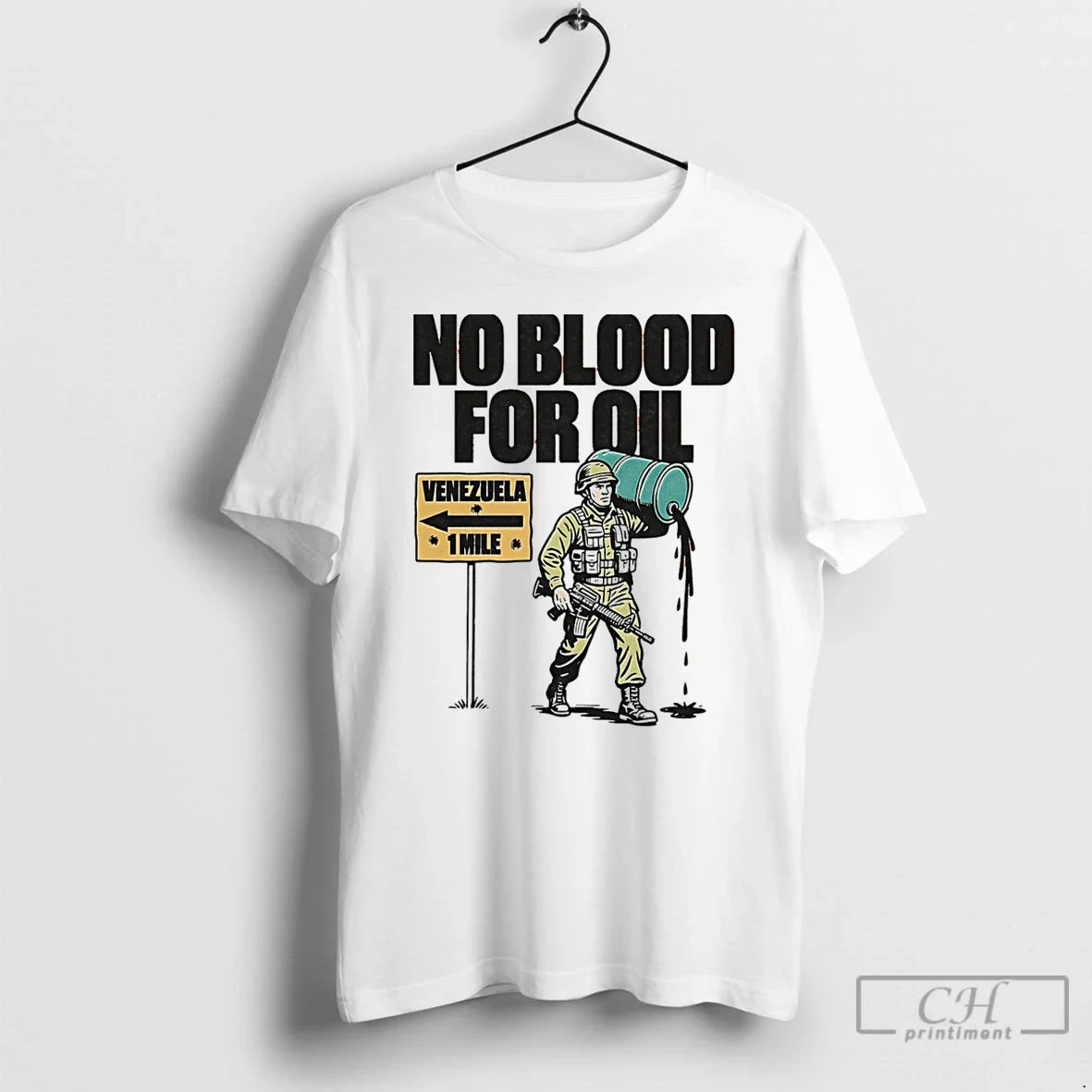 No Blood Oil Venezuela 1 Mile T-Shirts, Hoodie, Sweatshirt - T-Shirt, Sweatshirt, Hoodie