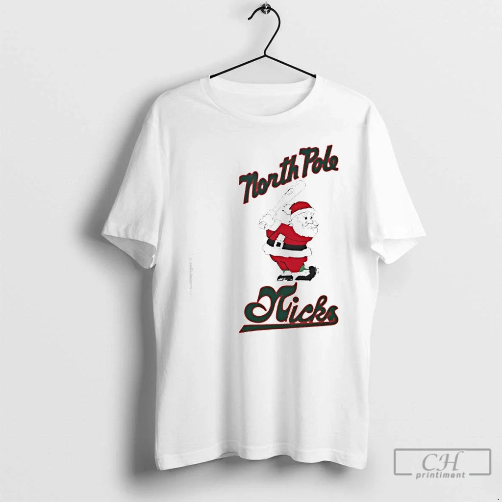 North Pole Nicks Santa T-Shirts, Hoodie, Sweatshirt - T-Shirt, Sweatshirt, Hoodie