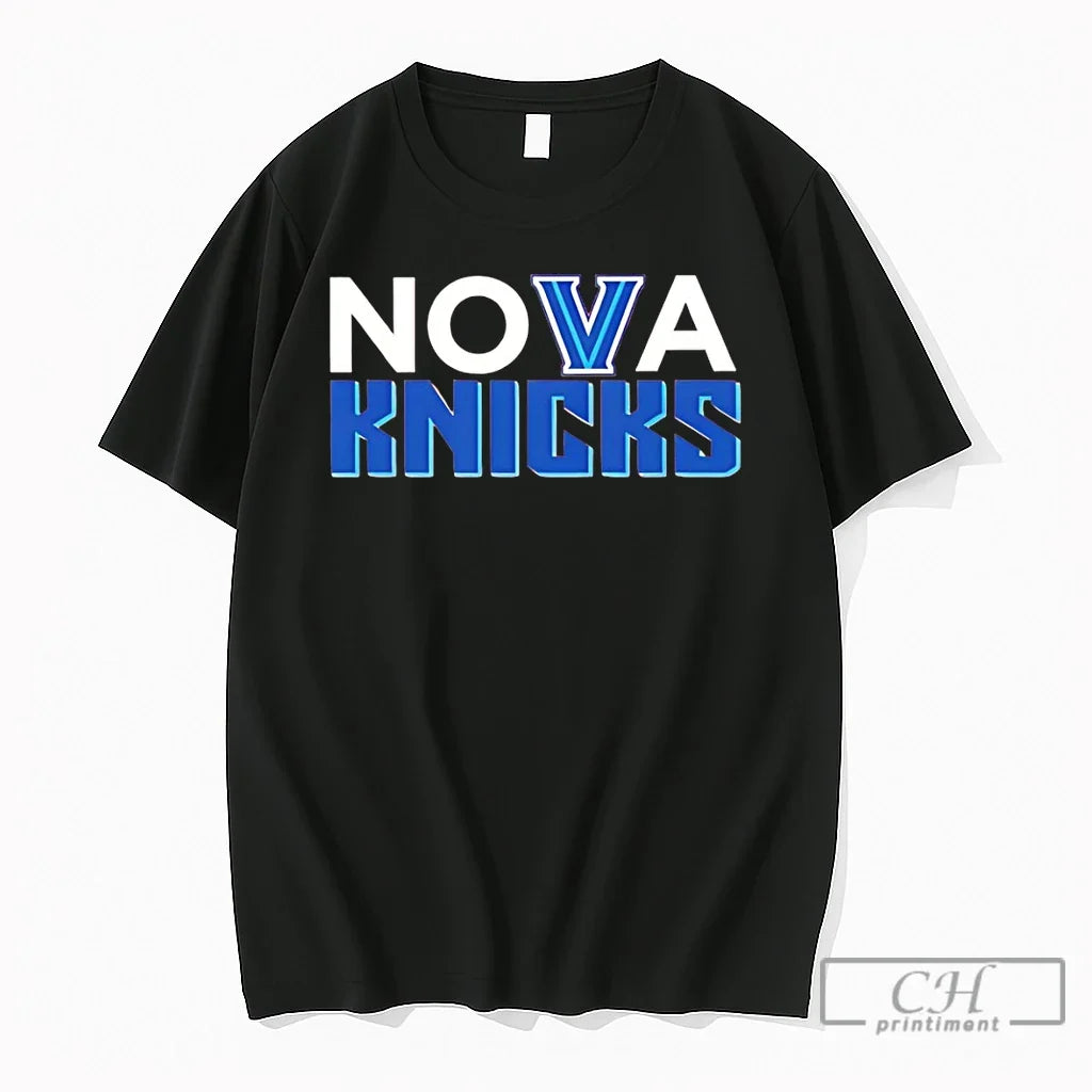Premium Nova Knicks Villanova Nba Playoffs Fan Apparel Unisex T-shirt, Sweatshirt, Hoodie, Long Sleeve Tee - T-Shirt, Sweatshirt, Hoodie