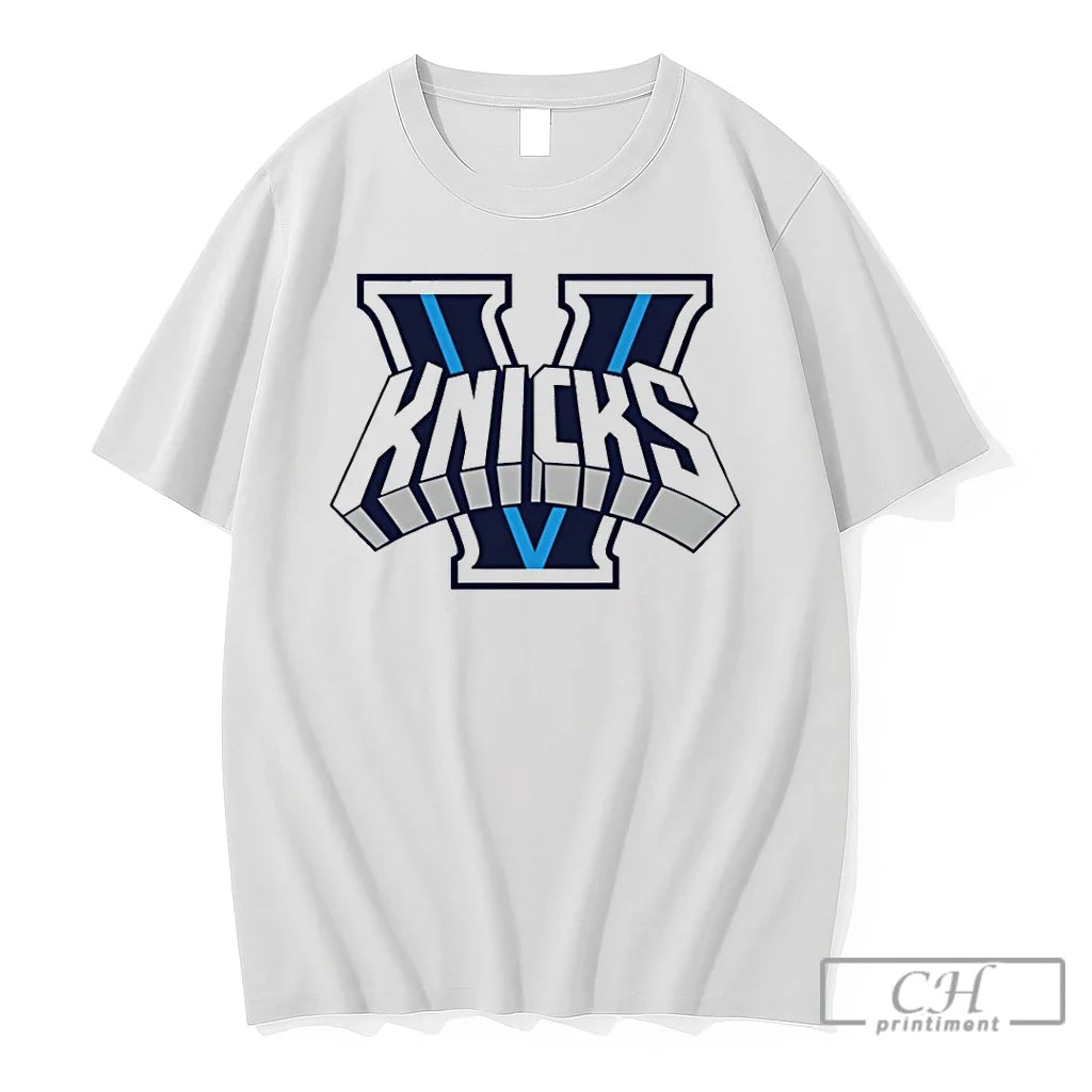 Premium Nova Knicks Villanova Nba Playoffs Logo Unisex T-shirt, Sweatshirt, Hoodie, Long Sleeve Tee - T-Shirt, Sweatshirt, Hoodie
