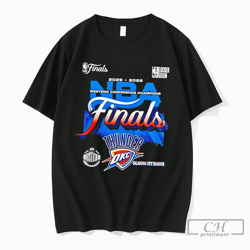 Premium Okc Thunder 2026 Nba Finals Tee Unisex T-shirt, Sweatshirt, Hoodie, Long Sleeve Tee - T-Shirt, Sweatshirt, Hoodie