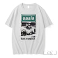 Premium Oasis Live Forever John Lennon House Unisex T-shirt, Sweatshirt, Hoodie, Long Sleeve Tee - T-Shirt, Sweatshirt, Hoodie