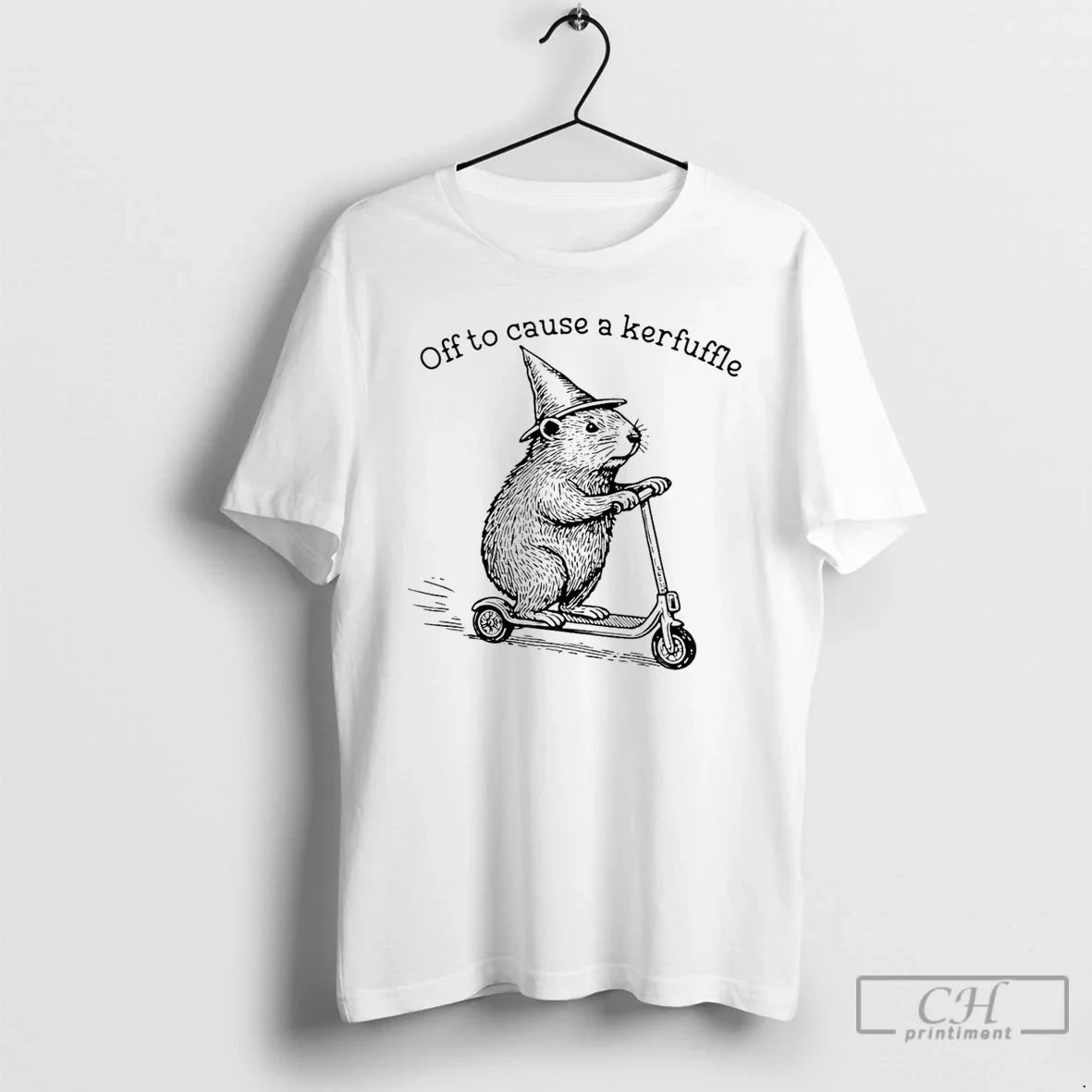 Off Cause Kerfuffle Groundhog Scooter T-Shirts, Hoodie, Sweatshirt - T-Shirt, Sweatshirt, Hoodie