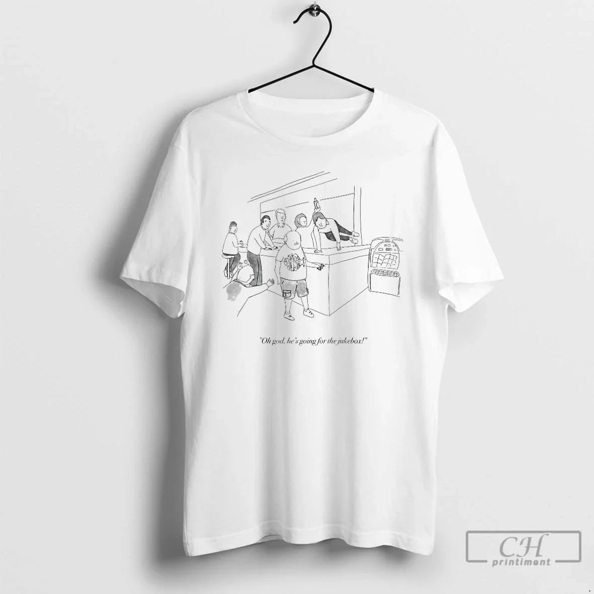 Oh God Hes Going Jukebox T-Shirts, Hoodie, Sweatshirt - T-Shirt, Sweatshirt, Hoodie