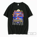Premium Oklahoma City Thunder Basketball Western Conference Champions 2026 Signatures Tee Unisex T-shirt, Sweatshirt, Hoodie, Long Sleeve Tee - T-Shirt, Sweatshirt, Hoodie