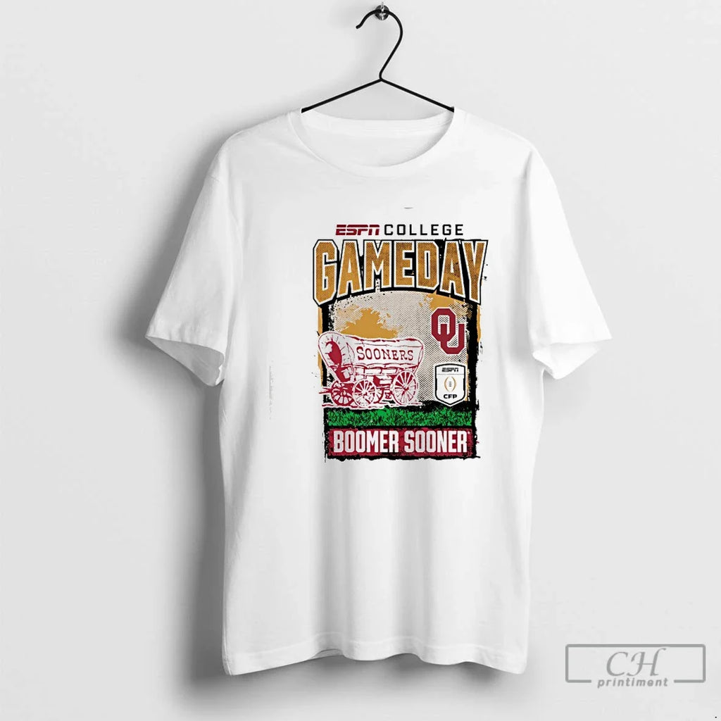 Oklahoma Sooners Espn College Gameday 2025 2026 College Football Playoff T-Shirts, Hoodie, Sweatshirt - T-Shirt, Sweatshirt, Hoodie