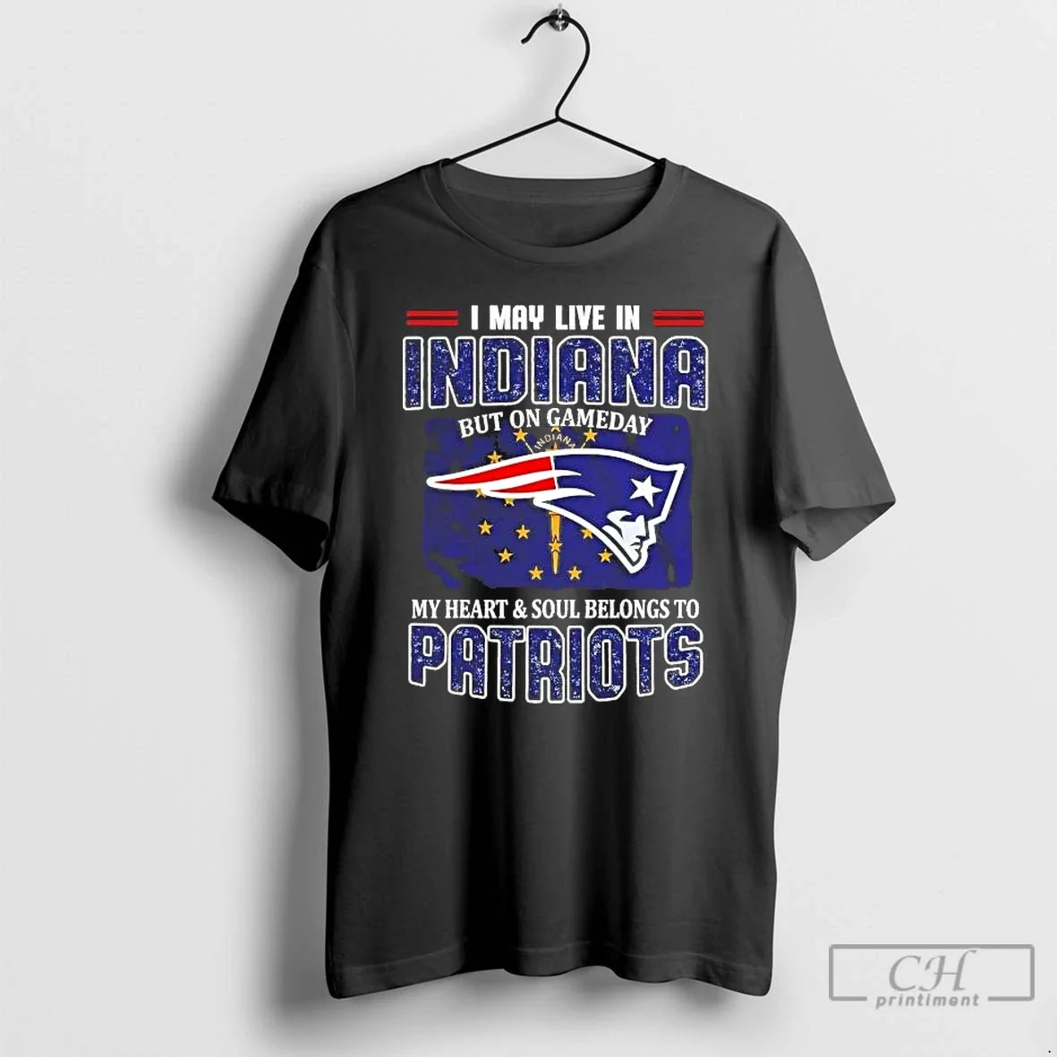 Gameday My Heart Soul Belongs Patriots I May Live Indiana T-Shirts, Hoodie, Sweatshirt - T-Shirt, Sweatshirt, Hoodie