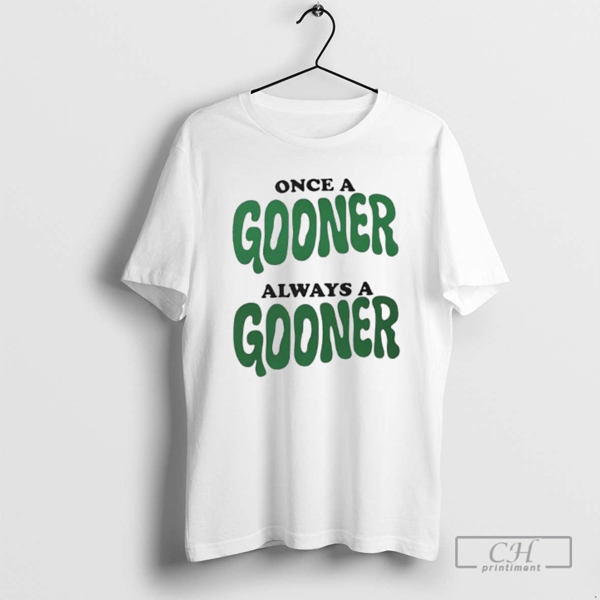 Once Gooner Always Gooner Shirt T-Shirts, Hoodie, Sweatshirt - T-Shirt, Sweatshirt, Hoodie