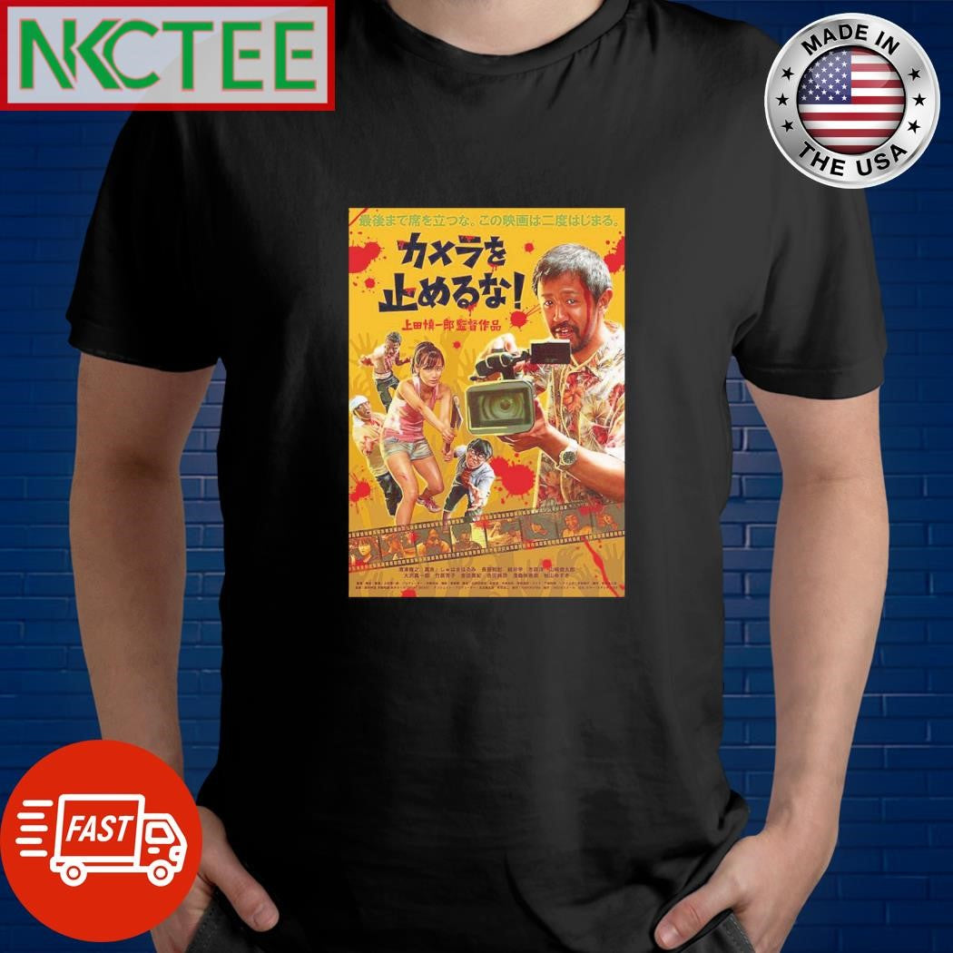 Premium One Cut Of The Dead 2017 Halloween shirt Unisex T-shirt, Sweatshirt, Hoodie, Long Sleeve Tee - T-Shirt, Sweatshirt, Hoodie