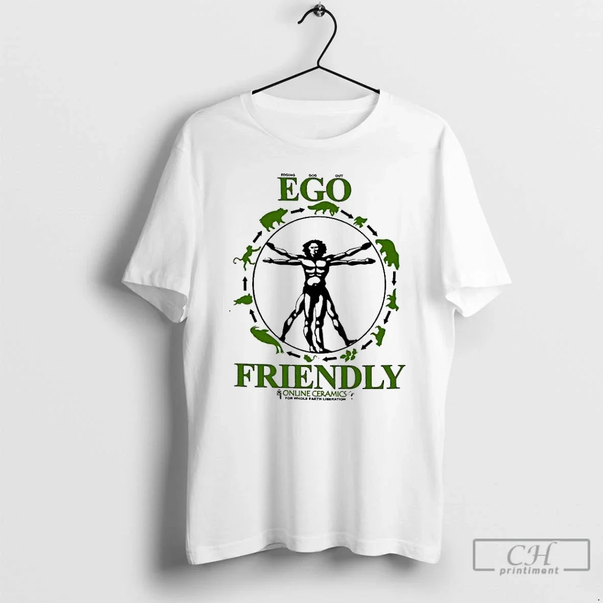 Premium Online Ceramics Ego Friendly T Shirts Unisex T-shirt, Sweatshirt, Hoodie, Long Sleeve Tee - T-Shirt, Sweatshirt, Hoodie