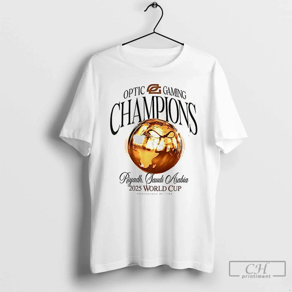 Premium Optic Gaming Ewc Champions 2025 T Shirts Unisex T-shirt, Sweatshirt, Hoodie, Long Sleeve Tee - T-Shirt, Sweatshirt, Hoodie