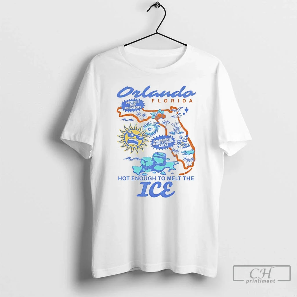 Orlando Florida Lost Bros Hot Enough Melt Ice T-Shirts, Hoodie, Sweatshirt - T-Shirt, Sweatshirt, Hoodie