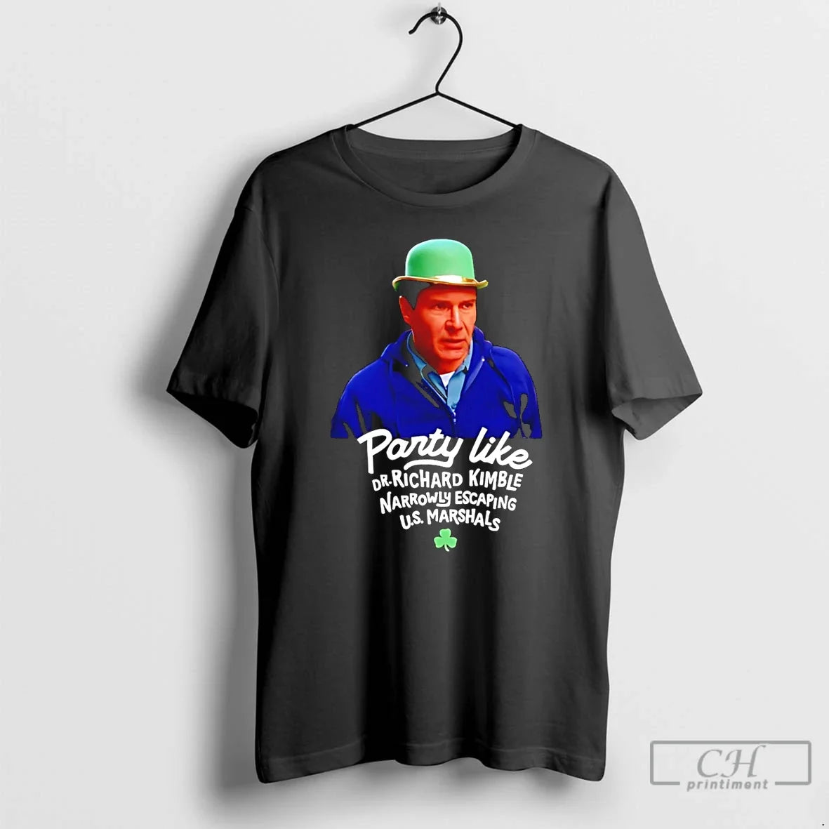 Party Like Dr Richard Kimble Narrowly Escaping Us Marshals T-Shirts, Hoodie, Sweatshirt - T-Shirt, Sweatshirt, Hoodie