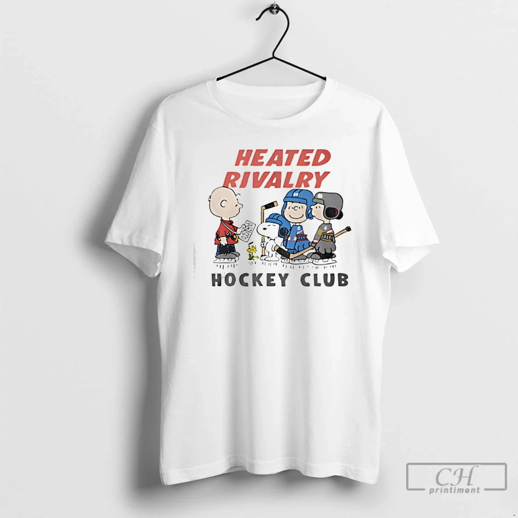 Peanuts Characters Heated Rivalry Hockey Club T-Shirts, Hoodie, Sweatshirt - T-Shirt, Sweatshirt, Hoodie