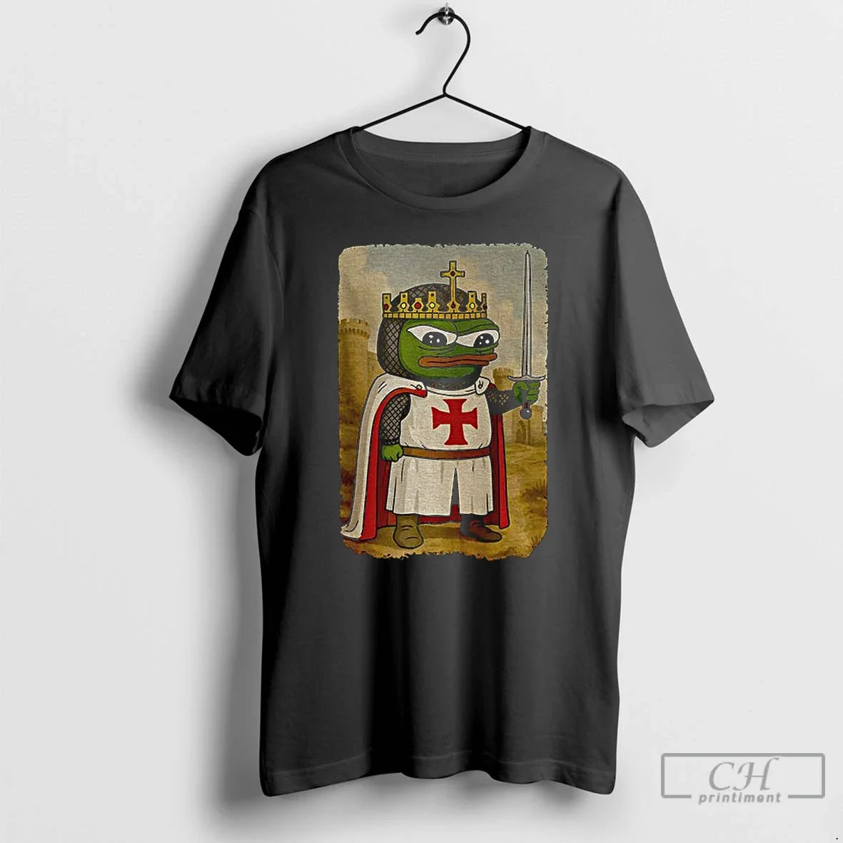 Pepe Frog Apu Apustaja Templar Knight T-Shirts, Hoodie, Sweatshirt - T-Shirt, Sweatshirt, Hoodie