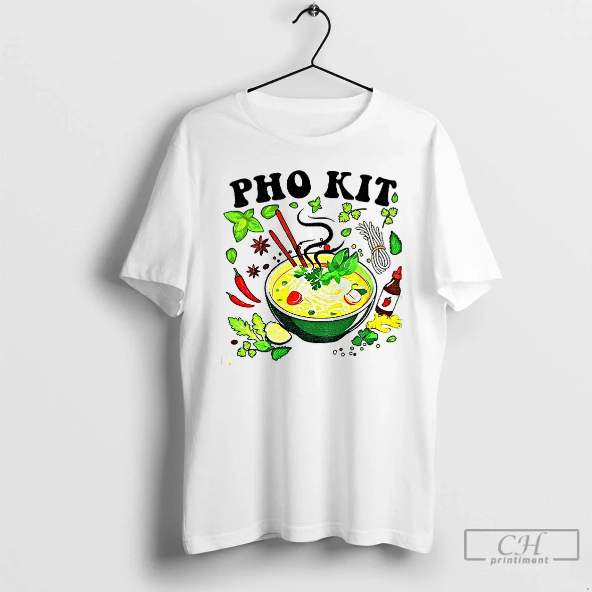 Premium Pho Kit Asian Food Vietnamese Seattle Mariners Baseball 2025 T Shirts Unisex T-shirt, Sweatshirt, Hoodie, Long Sleeve Tee - T-Shirt, Sweatshirt, Hoodie