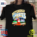 Premium Pittsburgh Pirates Hoist The Cone Graphic Vintage Shirt Unisex T-shirt, Sweatshirt, Hoodie, Long Sleeve Tee - T-Shirt, Sweatshirt, Hoodie