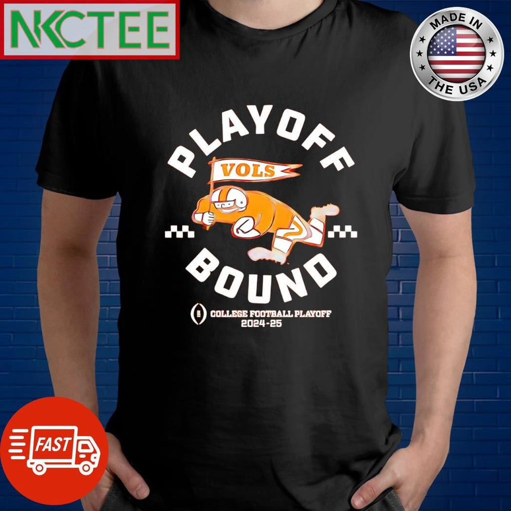 Premium Playoff Vols Bound college football playoff 2024 25 shirt Unisex T-shirt, Sweatshirt, Hoodie, Long Sleeve Tee - T-Shirt, Sweatshirt, Hoodie