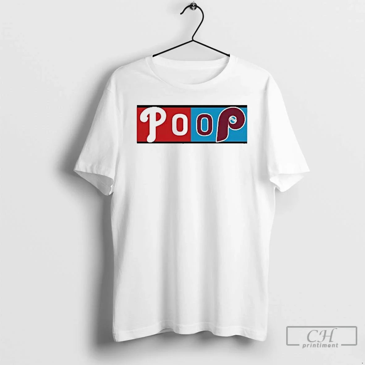 Premium Poop Game Philadelphia Phillies T Shirts Unisex T-shirt, Sweatshirt, Hoodie, Long Sleeve Tee - T-Shirt, Sweatshirt, Hoodie
