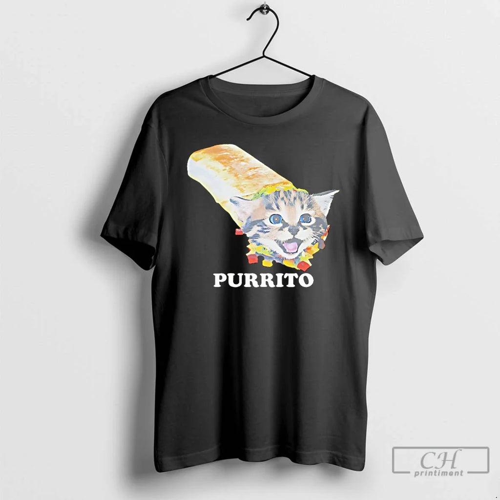 Purrito Cat Burrito Mexican Food Funny T-Shirts, Hoodie, Sweatshirt - T-Shirt, Sweatshirt, Hoodie