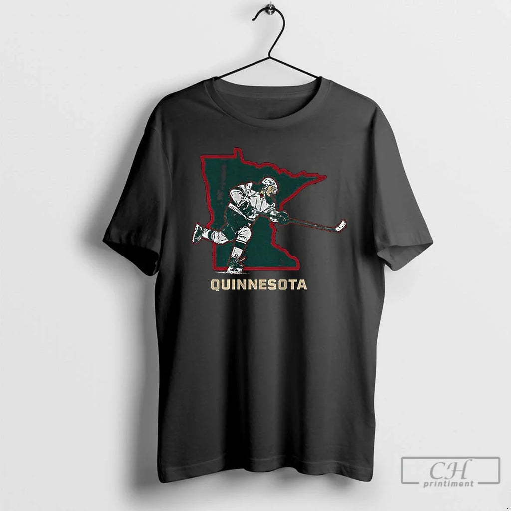 Quinn Hughes Quinnesota Welcome Minnesota Nhl T-Shirts, Hoodie, Sweatshirt - T-Shirt, Sweatshirt, Hoodie