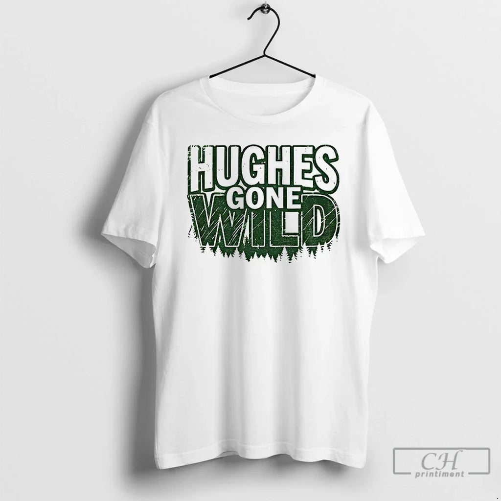 Quinnesota Quinn Hughes Hughes Gone Wild Minnesota T-Shirts, Hoodie, Sweatshirt - T-Shirt, Sweatshirt, Hoodie