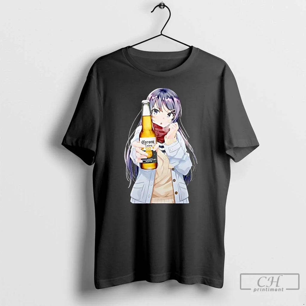 Rabbit Beer Corona Extra Anime T-Shirts, Hoodie, Sweatshirt - T-Shirt, Sweatshirt, Hoodie