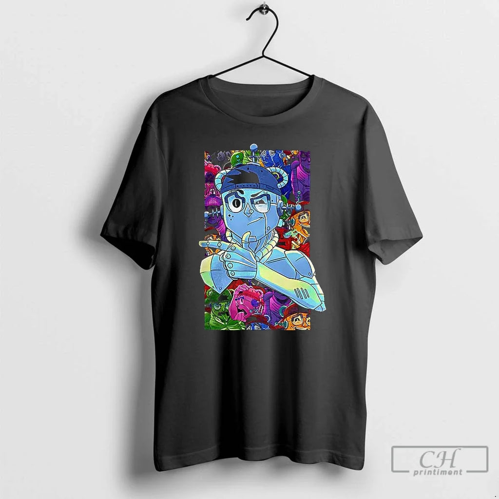 Premium Ray Volpe Volpeverse Robot Graphic T Shirts Unisex T-shirt, Sweatshirt, Hoodie, Long Sleeve Tee - T-Shirt, Sweatshirt, Hoodie