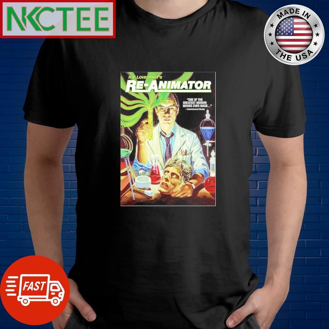 Premium Re-animator 1985 Halloween shirt Unisex T-shirt, Sweatshirt, Hoodie, Long Sleeve Tee - T-Shirt, Sweatshirt, Hoodie