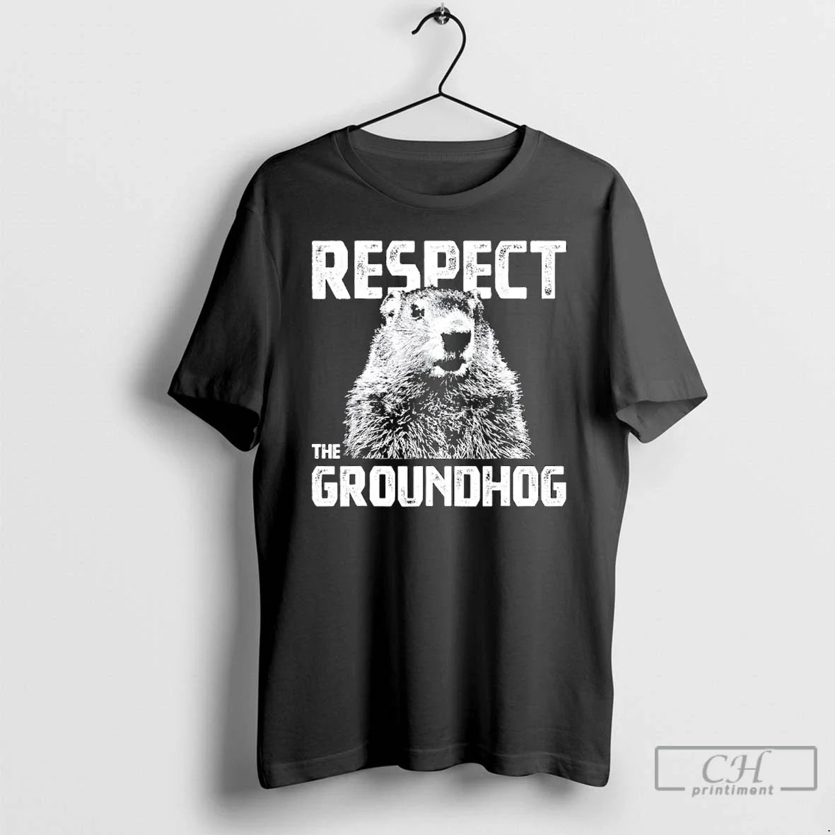 Respect Groundhog Funny Woodchuck T-Shirts, Hoodie, Sweatshirt - T-Shirt, Sweatshirt, Hoodie