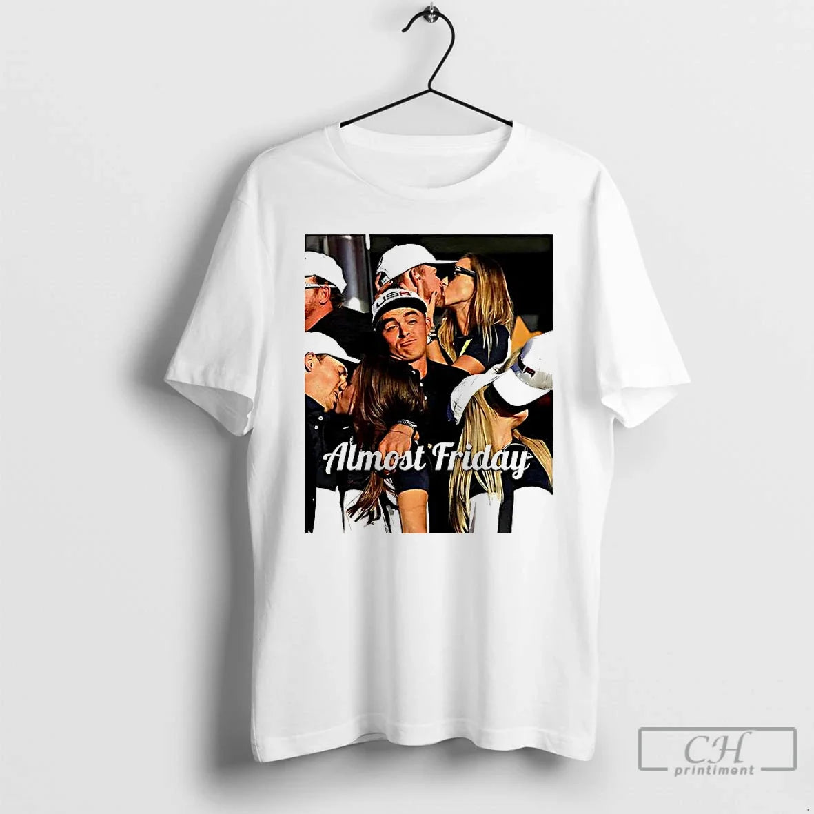 Premium Rickie Fowler Ryder Cup Almost Friday T Shirts Unisex T-shirt, Sweatshirt, Hoodie, Long Sleeve Tee - T-Shirt, Sweatshirt, Hoodie