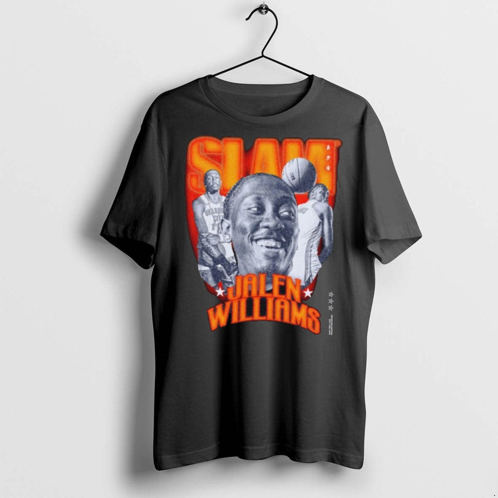Premium Slam Jalen Williams Oklahoma City Thunder Slam T Shirts Unisex T-shirt, Sweatshirt, Hoodie, Long Sleeve Tee - T-Shirt, Sweatshirt, Hoodie
