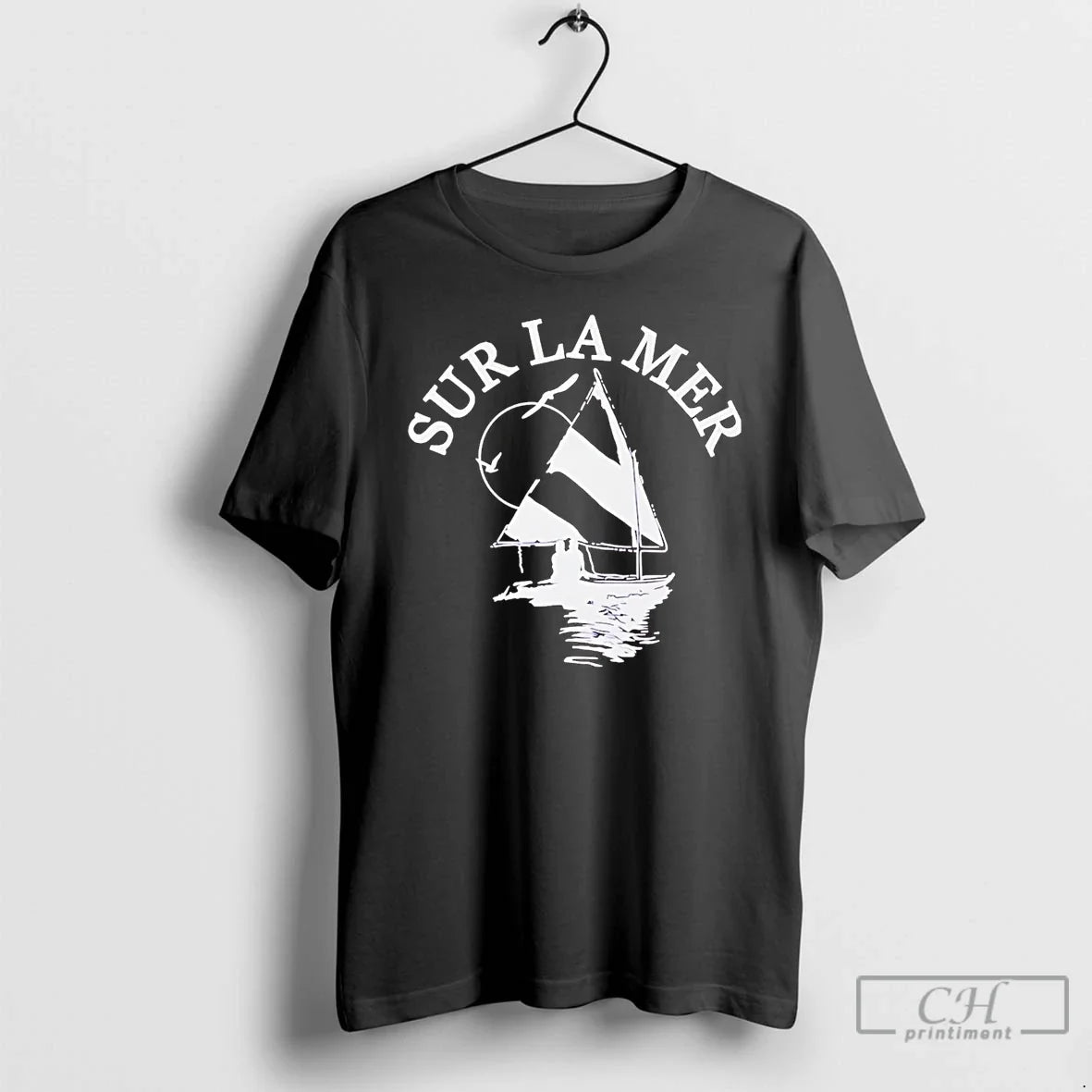 Sailboat Sur La Mer T-Shirts, Hoodie, Sweatshirt - T-Shirt, Sweatshirt, Hoodie