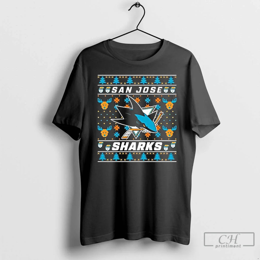 San Jose Sharks 2025 Ugly T-Shirts, Hoodie, Sweatshirt - T-Shirt, Sweatshirt, Hoodie