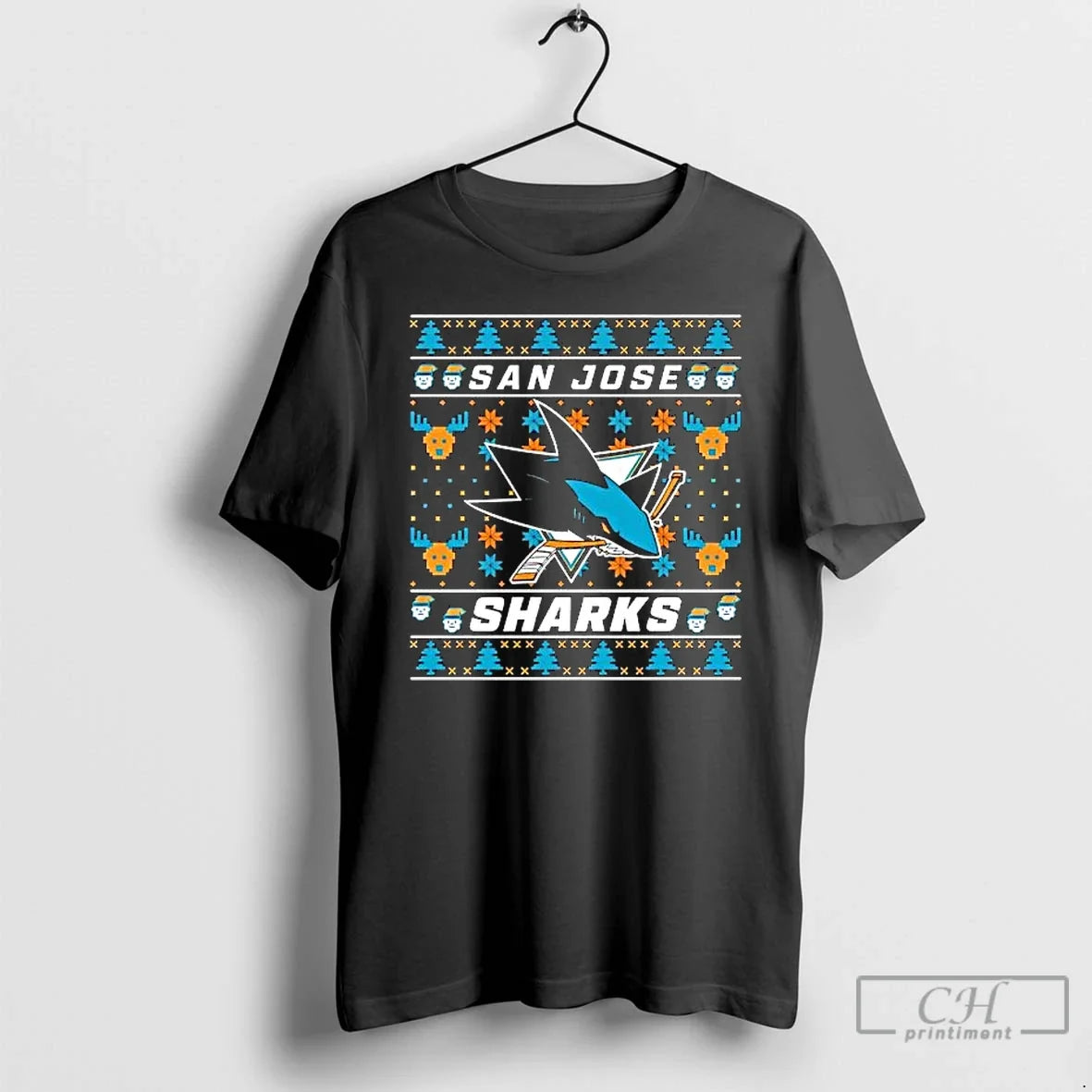 San Jose Sharks 2025 Ugly T-Shirts, Hoodie, Sweatshirt - T-Shirt, Sweatshirt, Hoodie