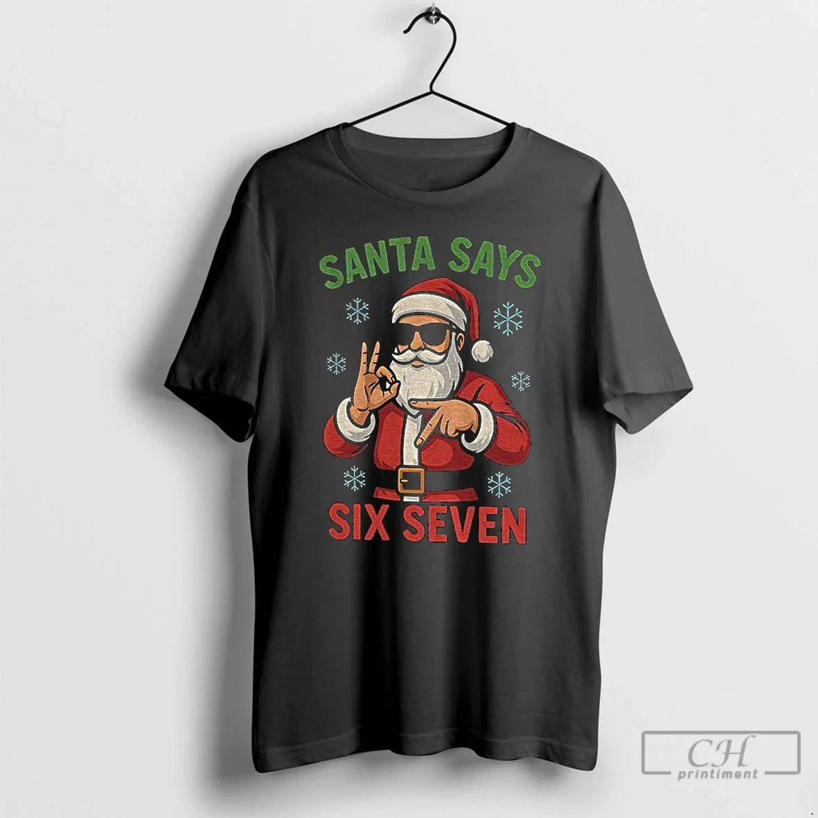 Santa Claus Says Six Seven Merry 2025 T-Shirts, Hoodie, Sweatshirt - T-Shirt, Sweatshirt, Hoodie