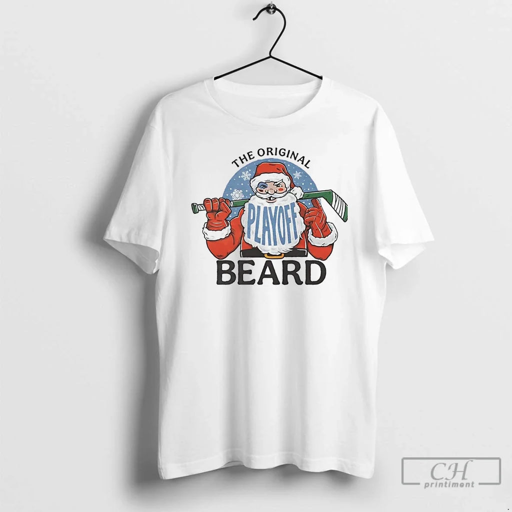 Santa Playoff Beard T-Shirts, Hoodie, Sweatshirt - T-Shirt, Sweatshirt, Hoodie