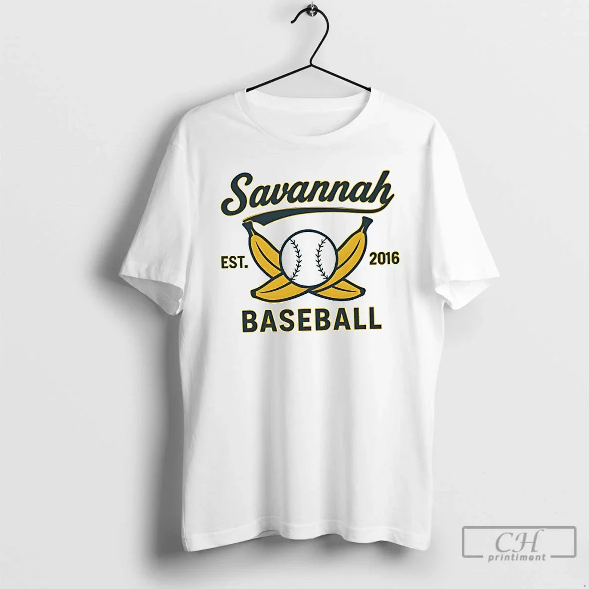 Premium Savannah Banana Baseball Summer Sports Est 2016 Unisex T-shirt, Sweatshirt, Hoodie, Long Sleeve Tee - T-Shirt, Sweatshirt, Hoodie