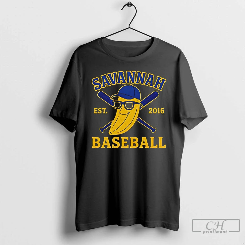 Premium Savannah Banana Baseball Est 2026 Vintage Unisex T-shirt, Sweatshirt, Hoodie, Long Sleeve Tee - T-Shirt, Sweatshirt, Hoodie