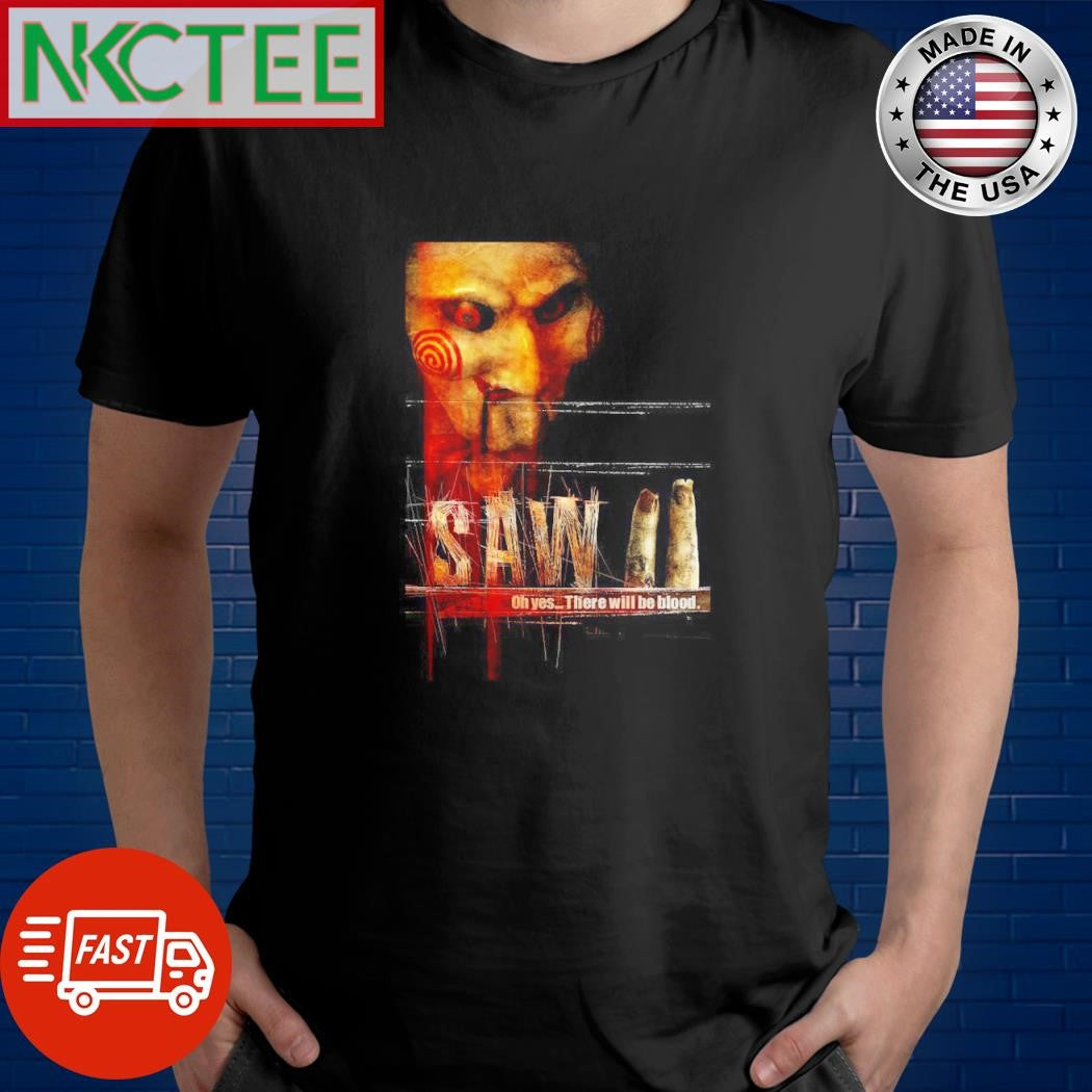 Premium Saw 2 Halloween shirt Unisex T-shirt, Sweatshirt, Hoodie, Long Sleeve Tee - T-Shirt, Sweatshirt, Hoodie