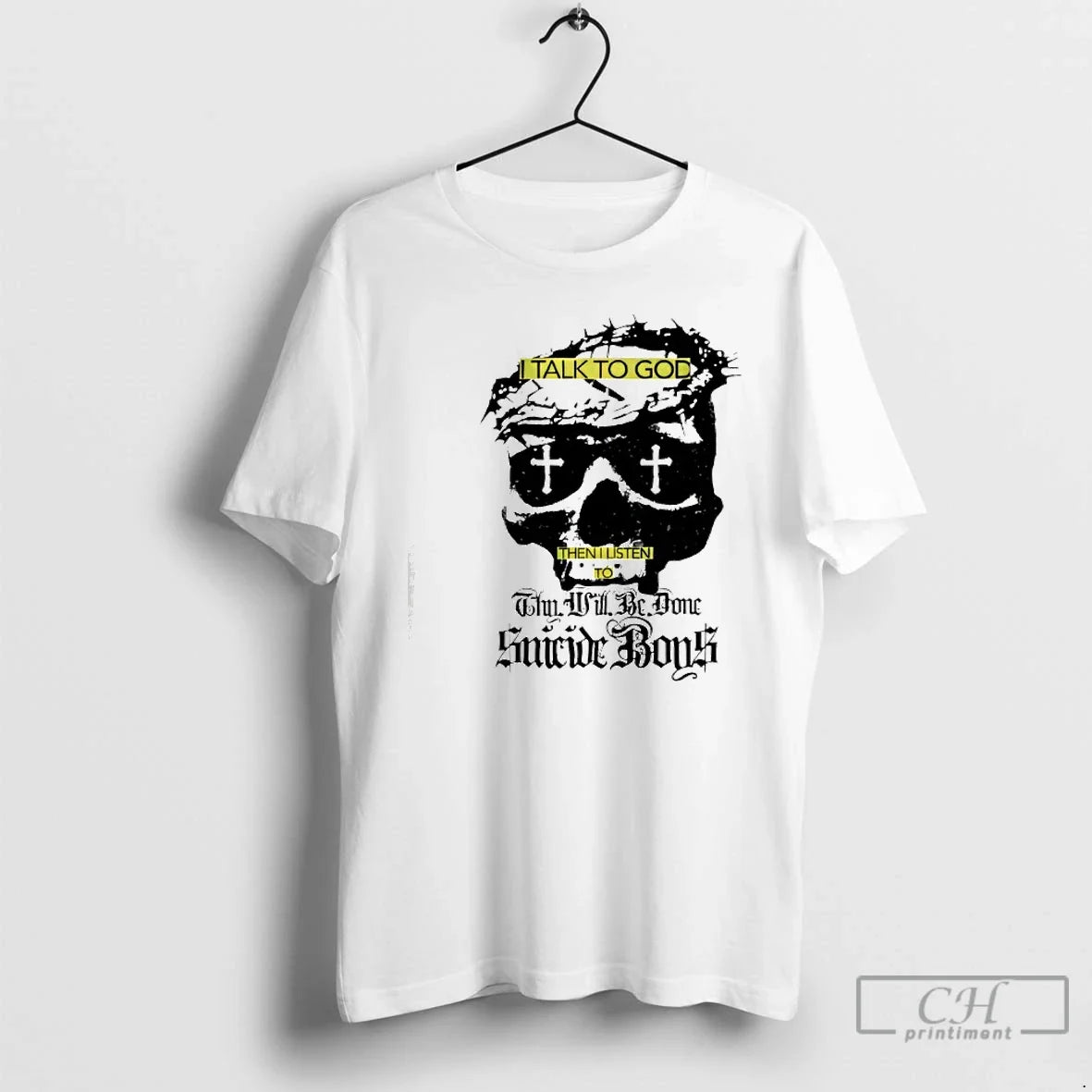 Skull I Talk God Then I Listen Why Will Be Done Suicideboys T-Shirts, Hoodie, Sweatshirt - T-Shirt, Sweatshirt, Hoodie