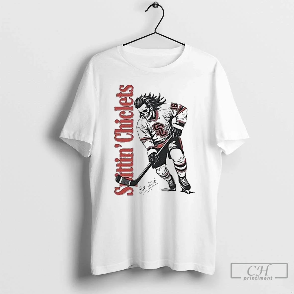 Premium Spittin Chiclets Skullet Vertical T Shirts Unisex T-shirt, Sweatshirt, Hoodie, Long Sleeve Tee - T-Shirt, Sweatshirt, Hoodie