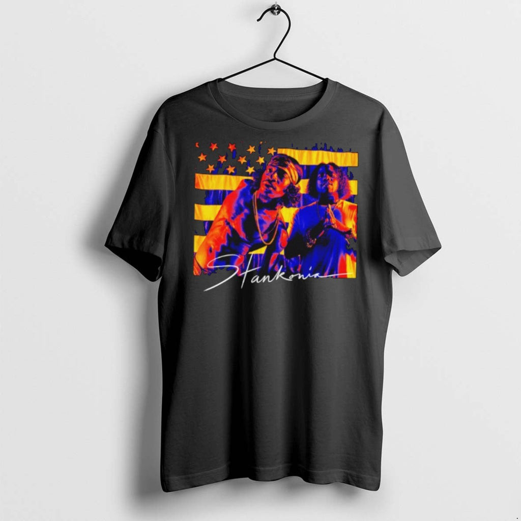 Premium Stankonia Color Photo Usa Flag T Shirts Unisex T-shirt, Sweatshirt, Hoodie, Long Sleeve Tee - T-Shirt, Sweatshirt, Hoodie