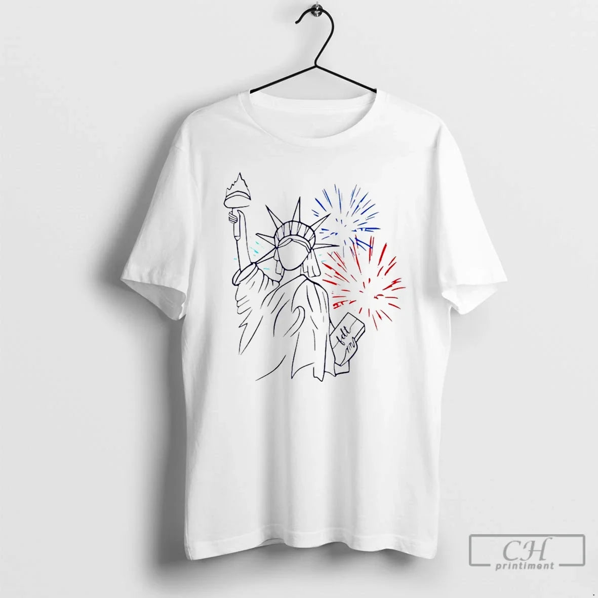 Premium Subtle Fdt July 4th Statue Of Liberty Unisex T-shirt, Sweatshirt, Hoodie, Long Sleeve Tee - T-Shirt, Sweatshirt, Hoodie