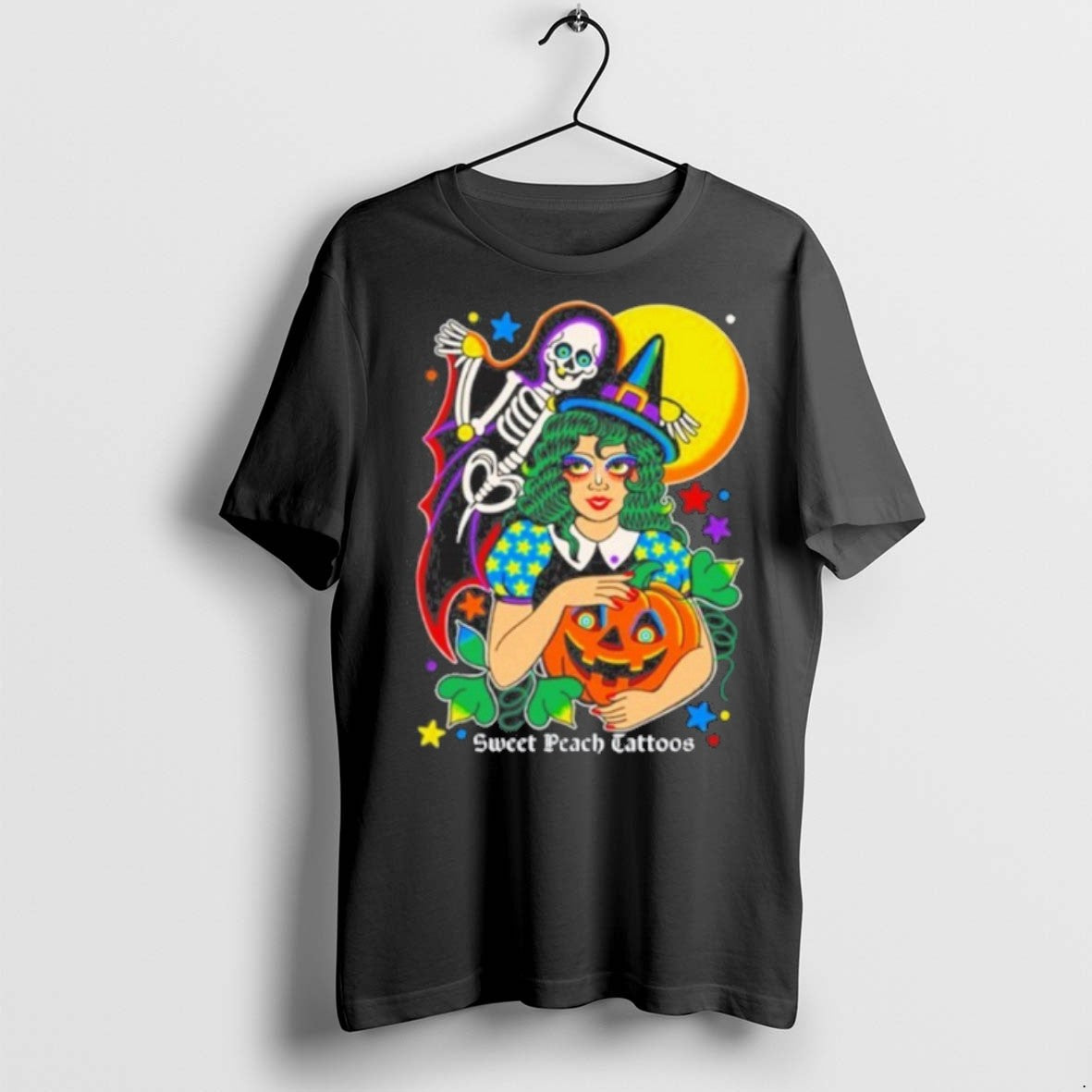 Premium Sweet Peach Parfait Halloween 2025 T Shirts Unisex T-shirt, Sweatshirt, Hoodie, Long Sleeve Tee - T-Shirt, Sweatshirt, Hoodie