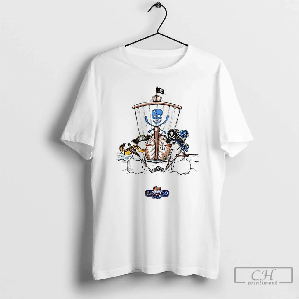 Tampa Bay Lightning Vs Boston Bruins 2026 Nhl Stadium Snowman T-Shirts, Hoodie, Sweatshirt - T-Shirt, Sweatshirt, Hoodie