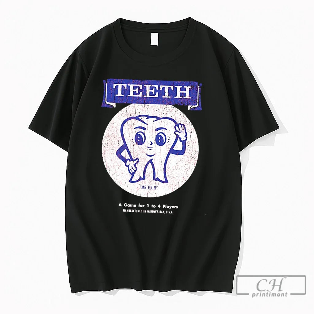 Premium Teeth A Game For 1 To 4 Player Tee Unisex T-shirt, Sweatshirt, Hoodie, Long Sleeve Tee - T-Shirt, Sweatshirt, Hoodie