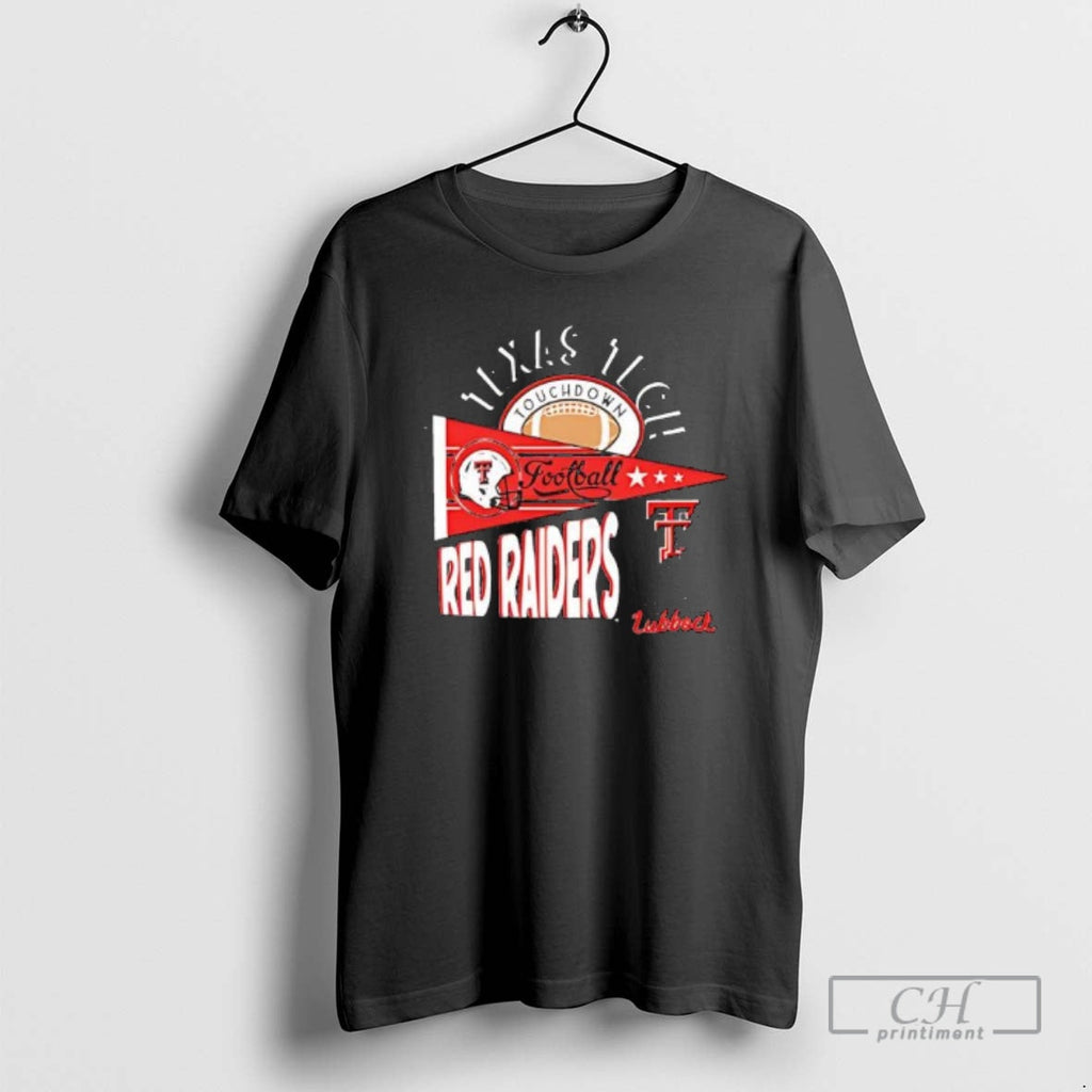 Texas Tech Red Raiders Football Flag Logo Shirt T-Shirts, Hoodie, Sweatshirt - T-Shirt, Sweatshirt, Hoodie