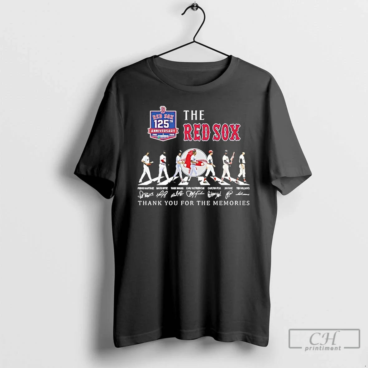 Boston Red Sox Players Walking Abbey Road 125th Anniversary Thank You T-Shirts, Hoodie, Sweatshirt - T-Shirt, Sweatshirt, Hoodie