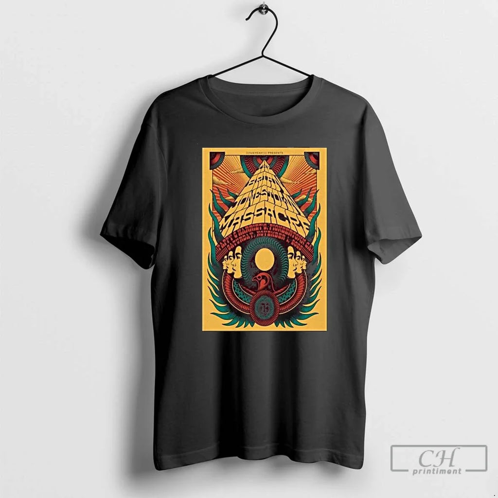 Premium The Brian Jones Town Massacre Pioneertown California Venue At Pappy And Harriets On November - T-Shirt, Sweatshirt, Hoodie